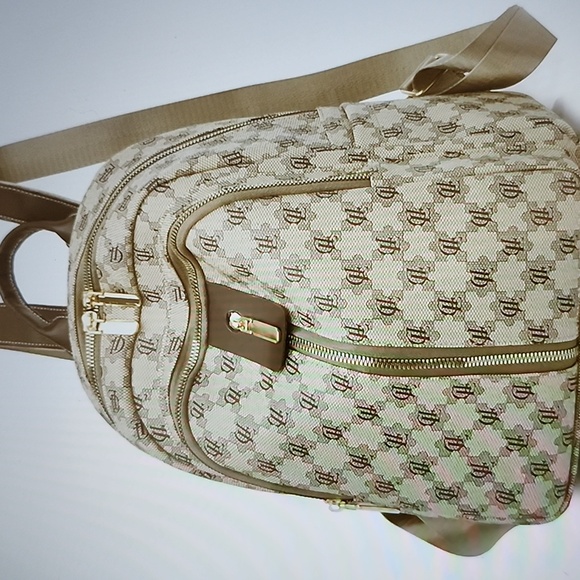 Monogram Multi Compartment Mini Stylish Backpack - Picture 3 of 16